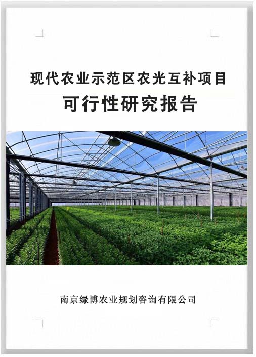 农业项目可行性研究报告编制