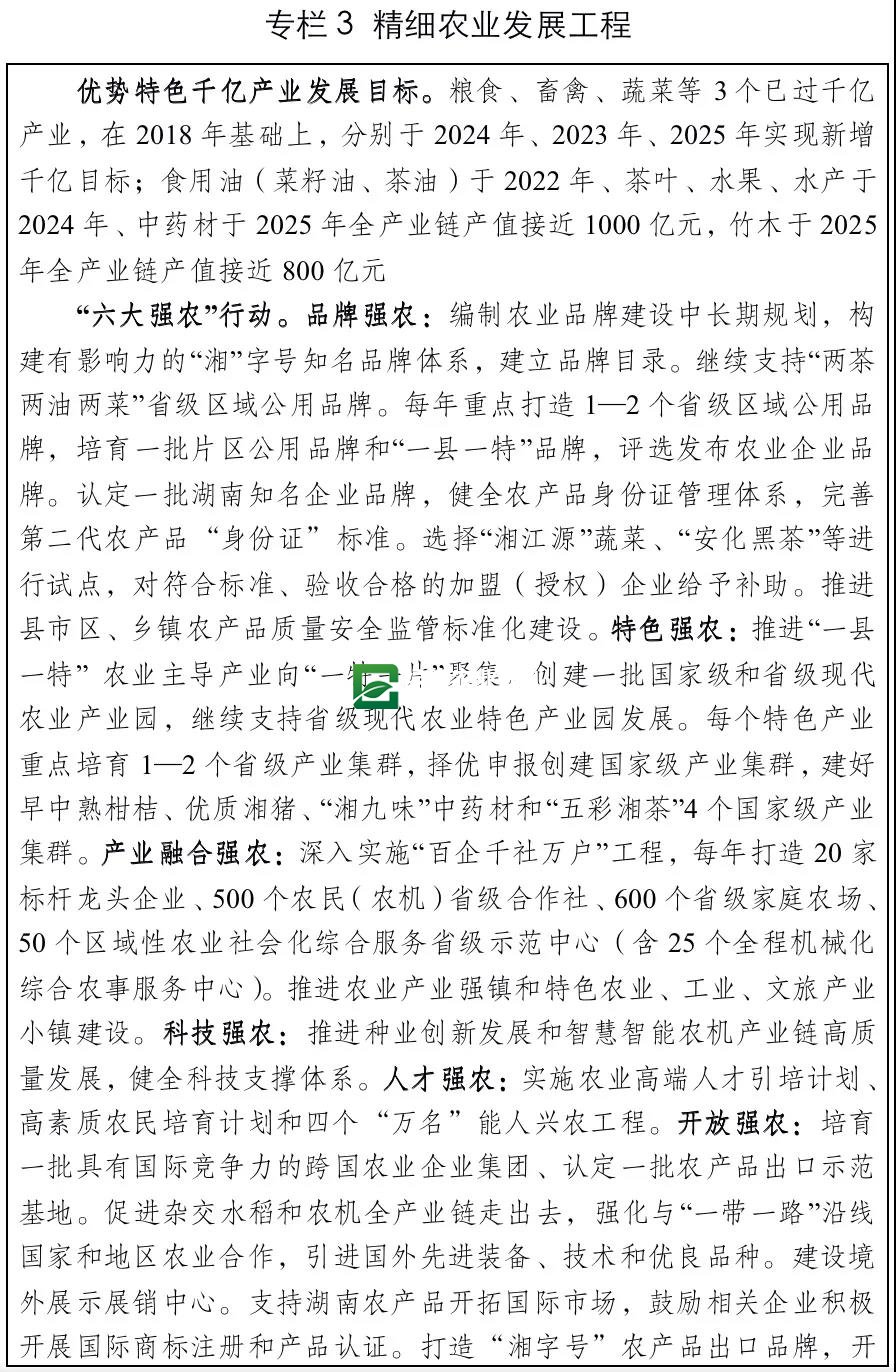 湖南省“十四五”农业农村现代化规划(图6)