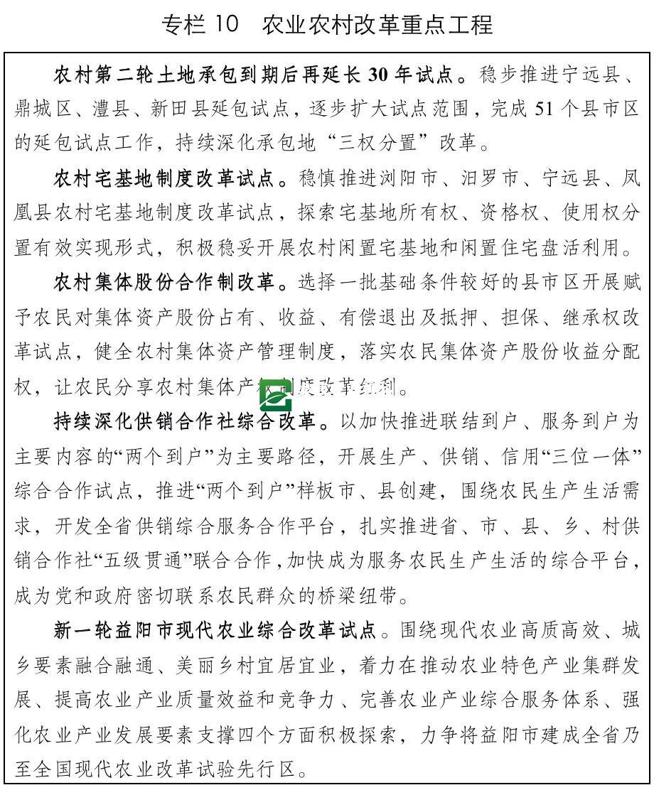 湖南省“十四五”农业农村现代化规划(图17)